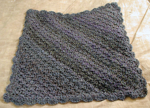 Homespun baby 2025 blanket crochet pattern